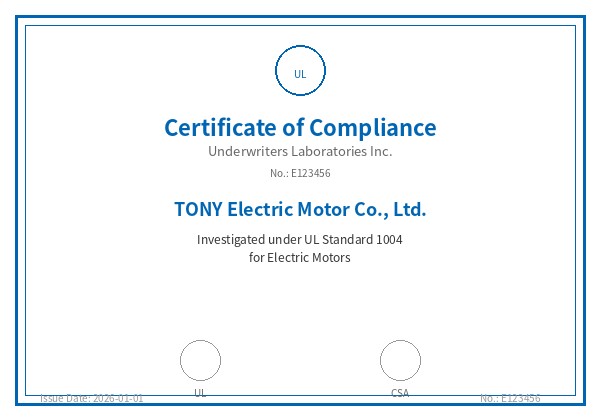 UL Certificate